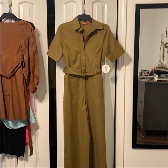 staud zavey jumpsuit - xs - Picture 2 of 7